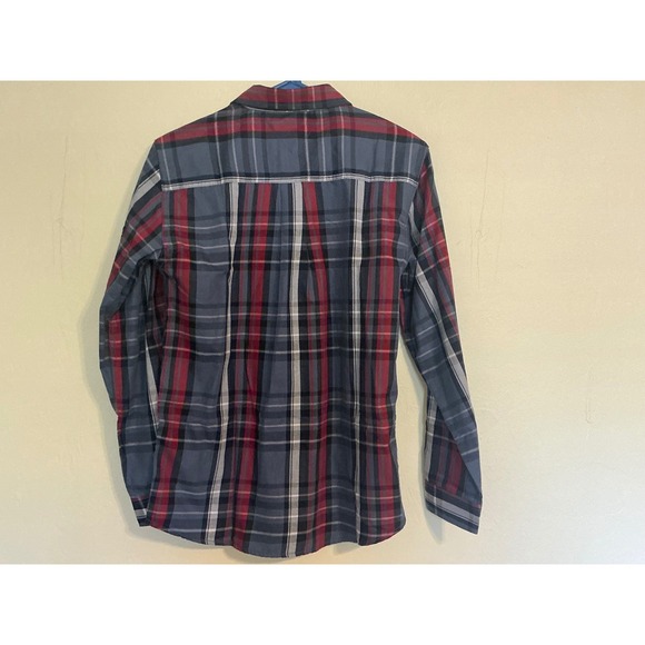 NWT 14-16 Tommy Hilfiger Kids Plaid Long Sleeve Button Down Shirt - Picture 3 of 3
